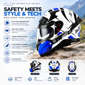 Apex Hex-2  Full Face Helmet